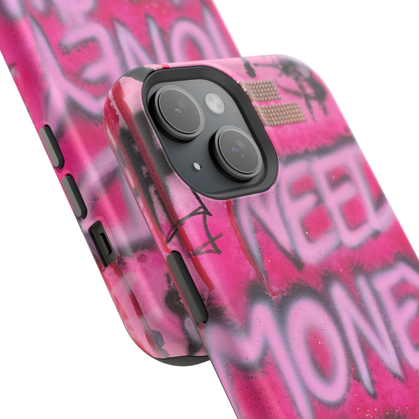 MagSafe "need $$ to shop" airbrush iPhone case