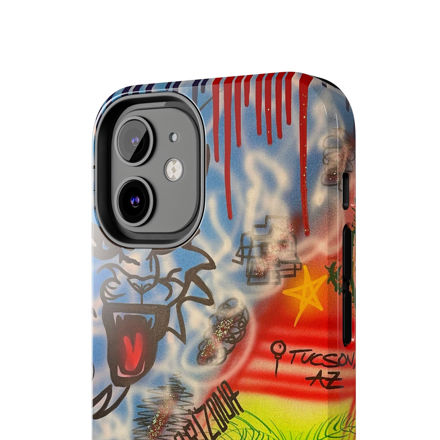 "tucson, arizona pt. 2" airbrush iPhone case