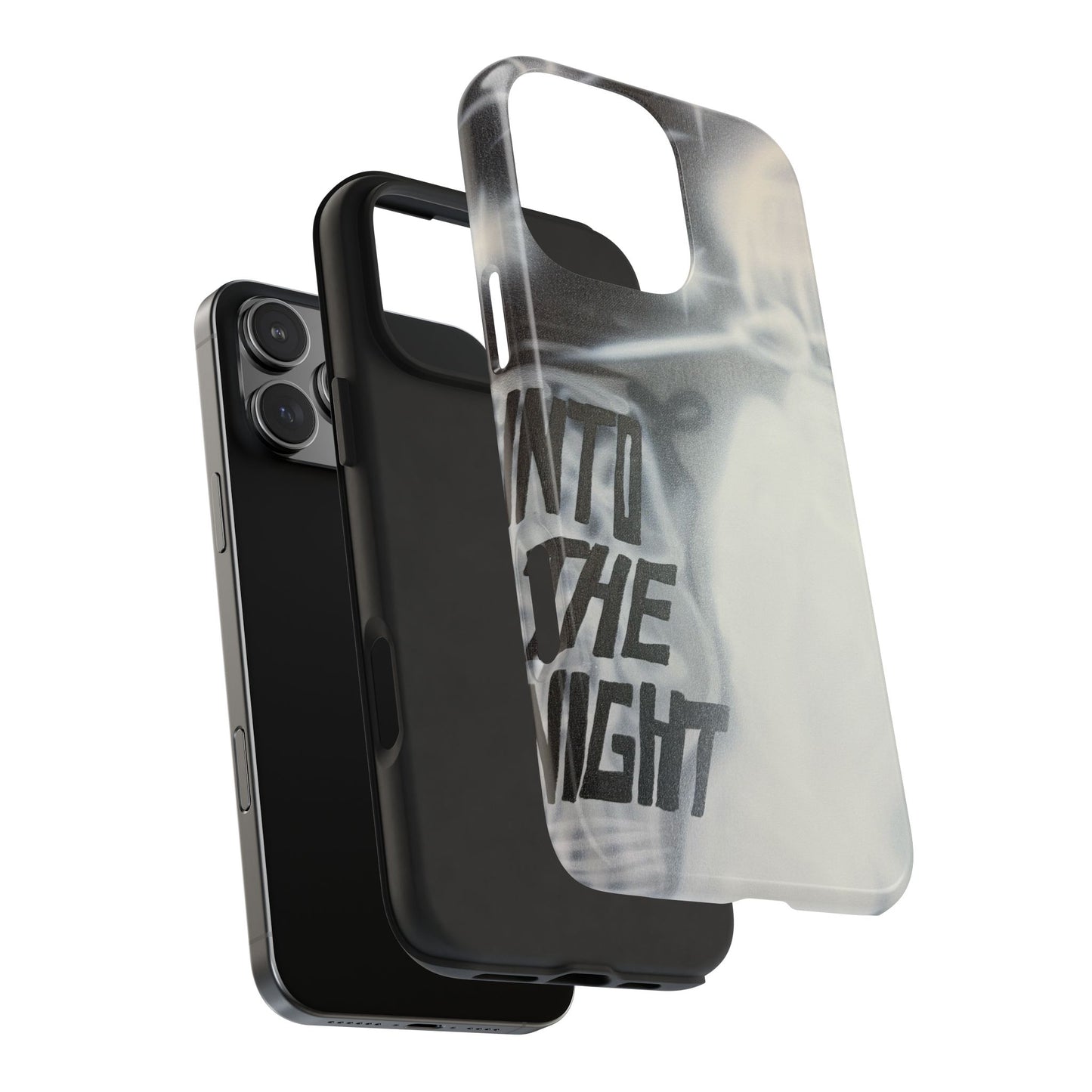 "into the night" airbrush iPhone case