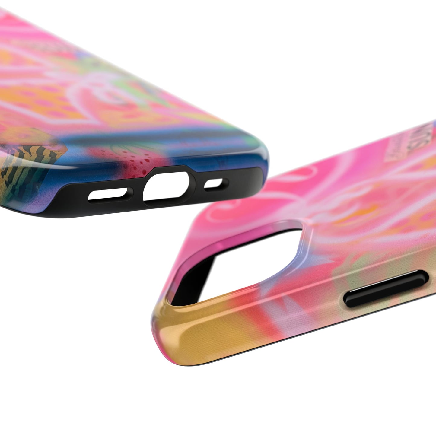 "santa monica strawberry" airbrush iPhone case
