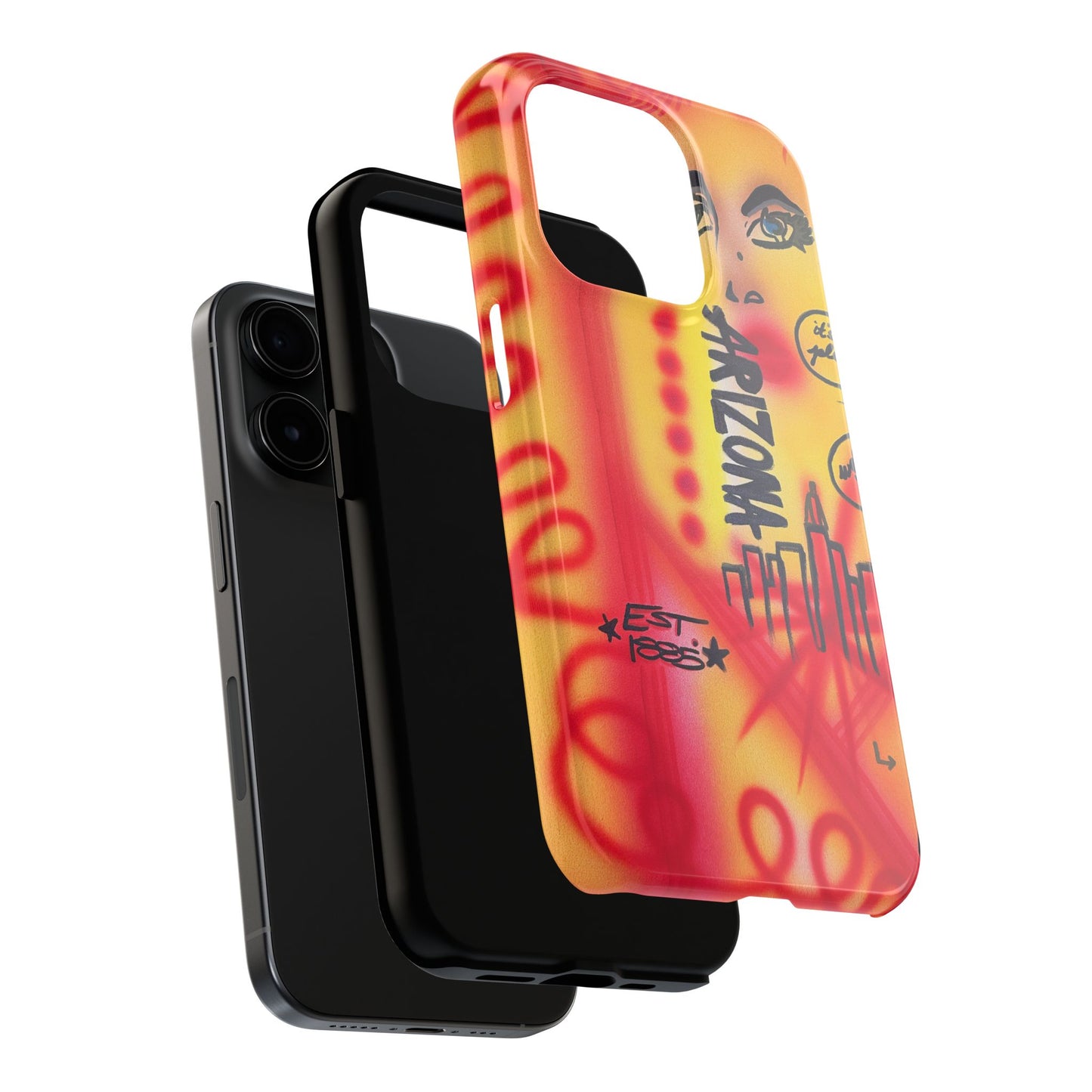 "arizona state university" airbrush iPhone case