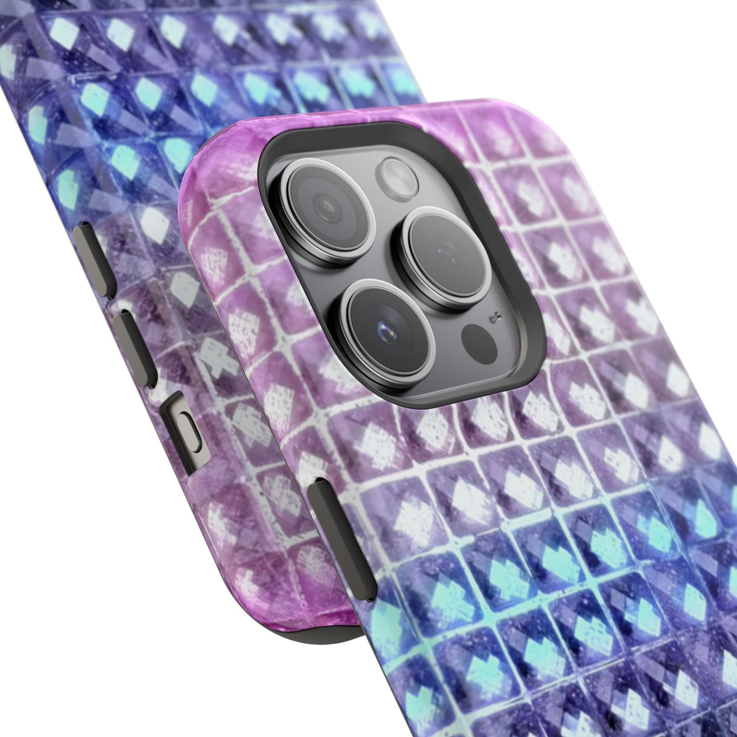 MagSafe "multicolor studs" airbrush iPhone case