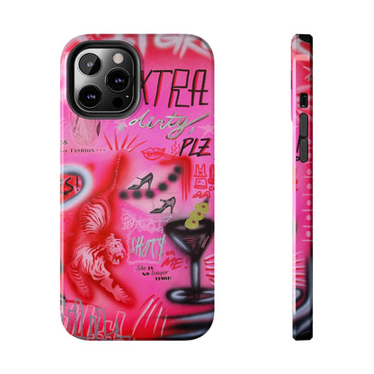 "extra dirty, plz!" airbrush iPhone case