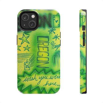 "oregon" airbrush iPhone case
