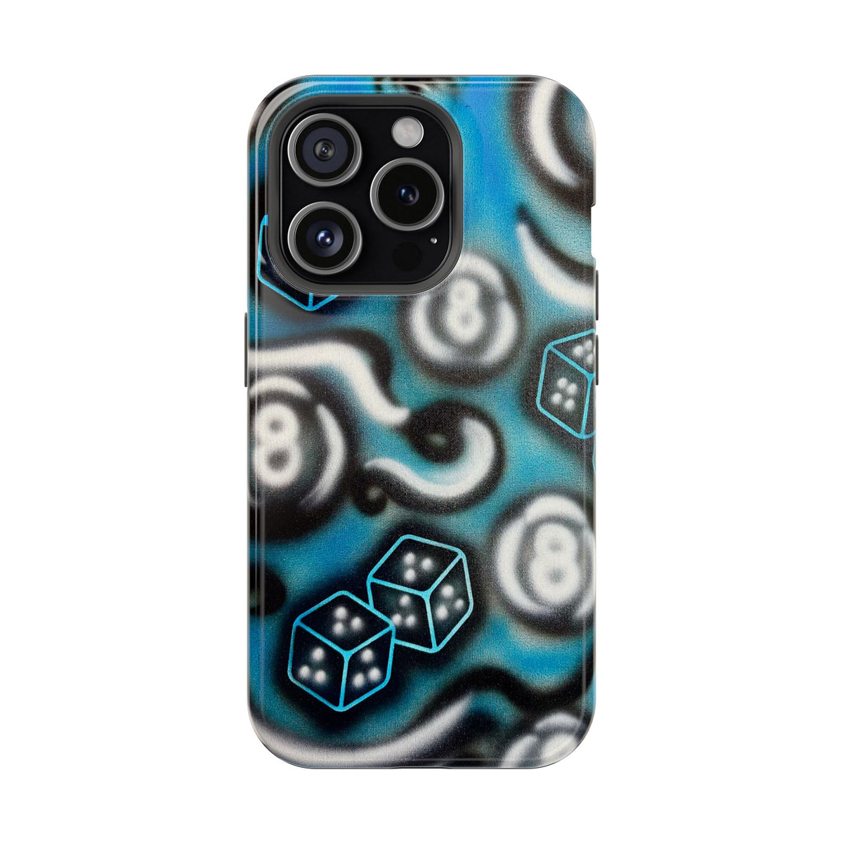 MagSafe "risk it!" airbrush iPhone case