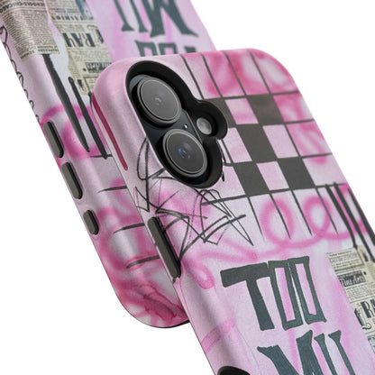 MagSafe "too much motion" airbrush iPhone case
