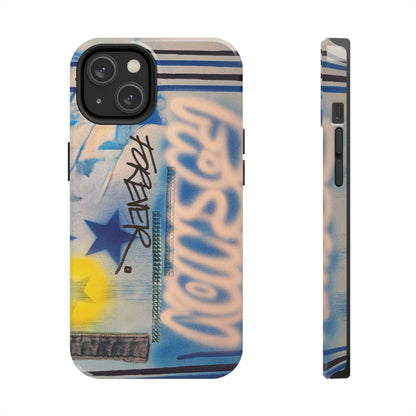"fashion forever" airbrush iPhone case