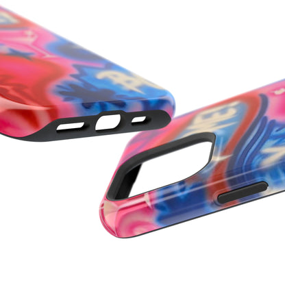 MagSafe "kiss me pt. 2" Airbrush iPhone Hülle