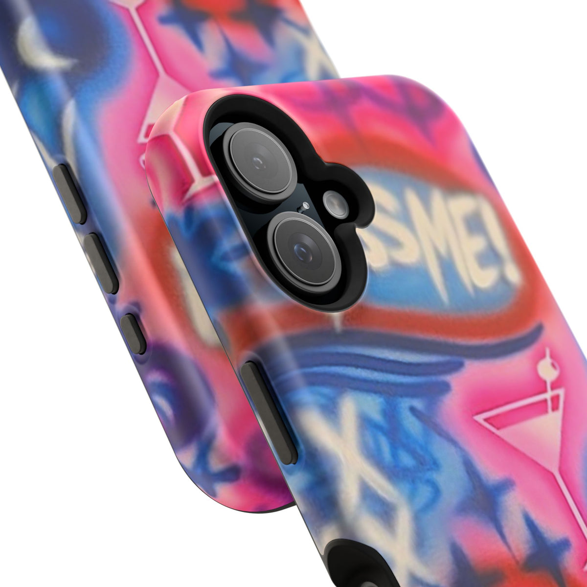 MagSafe "kiss me pt. 2" Airbrush iPhone Hülle