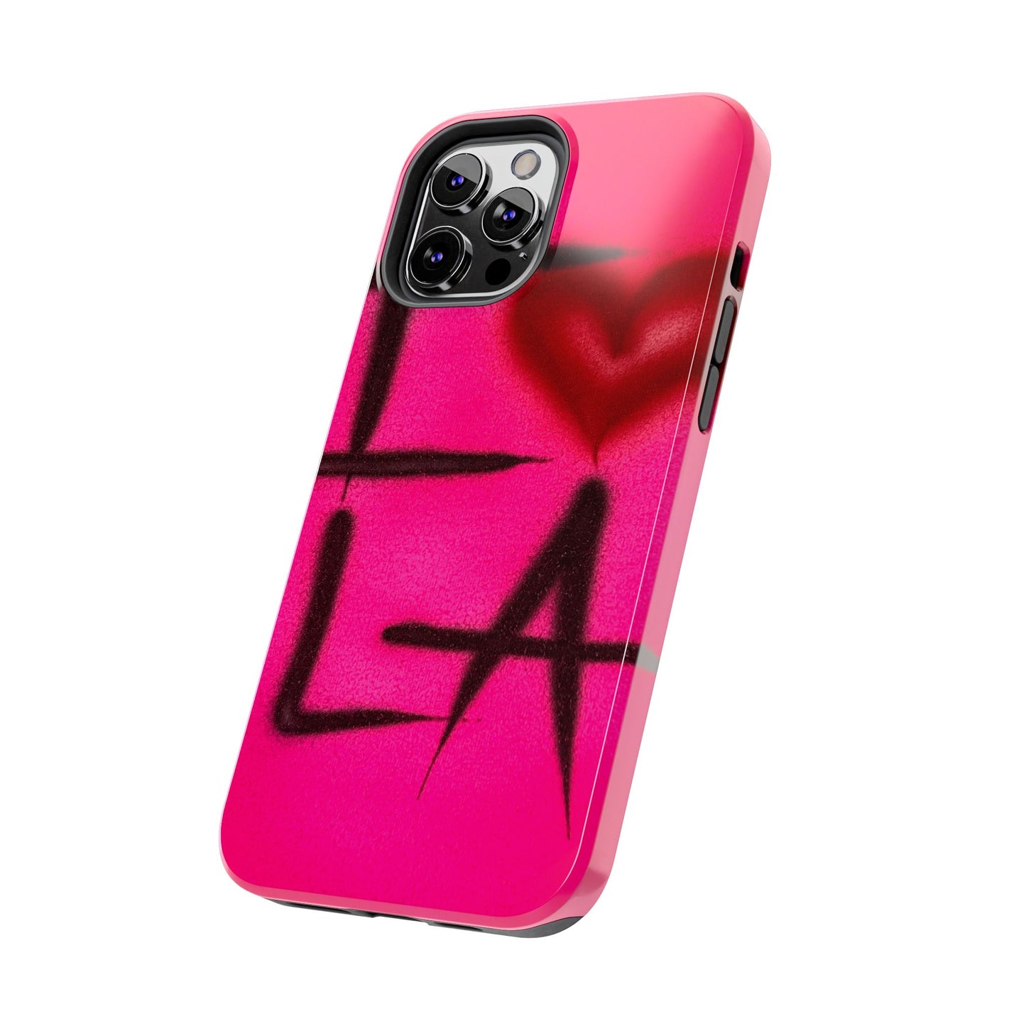 "I <3 LA" airbrush iPhone case