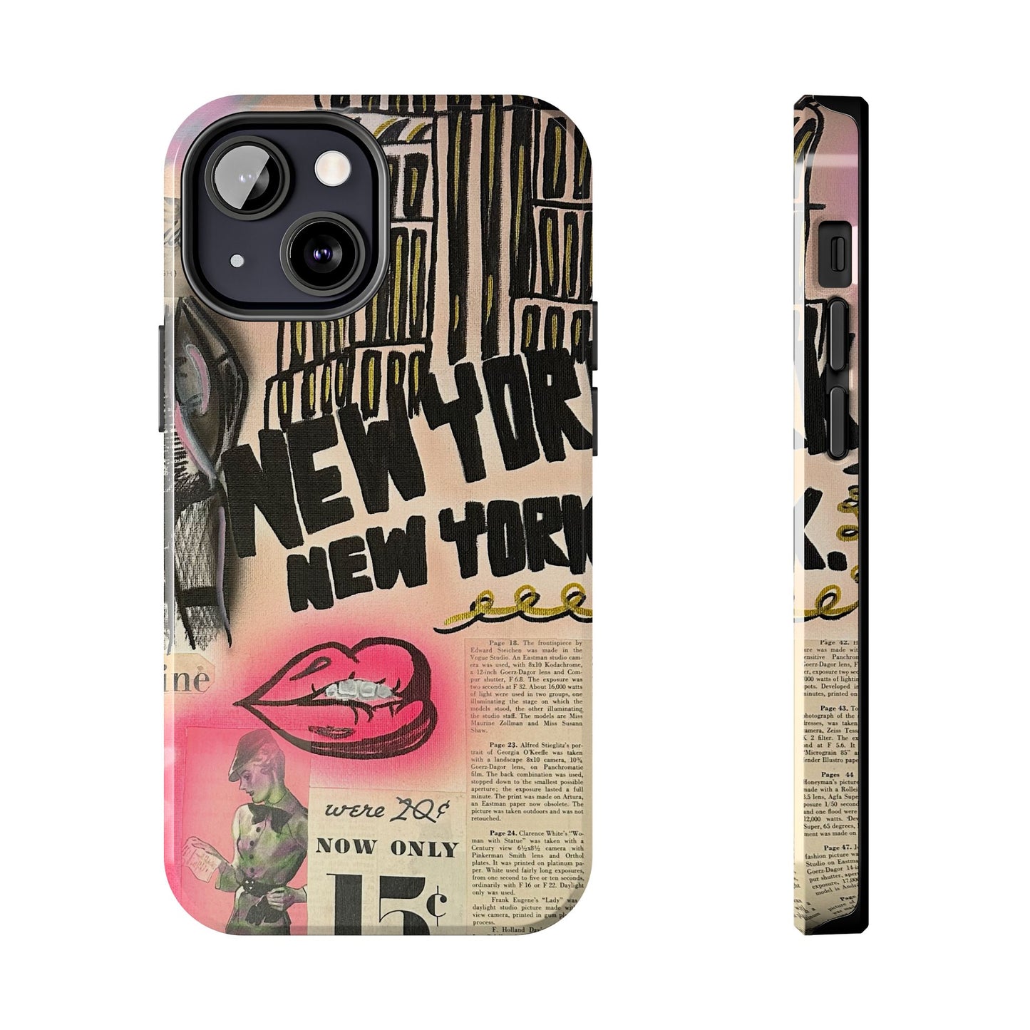 "new york, new york!" airbrush iPhone case
