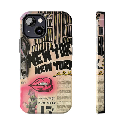 "new york, new york!" airbrush iPhone case