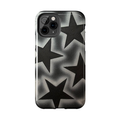 "chrome stars" airbrush iPhone case
