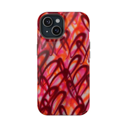 MagSafe „Graffiti Love“ Airbrush iPhone Hülle