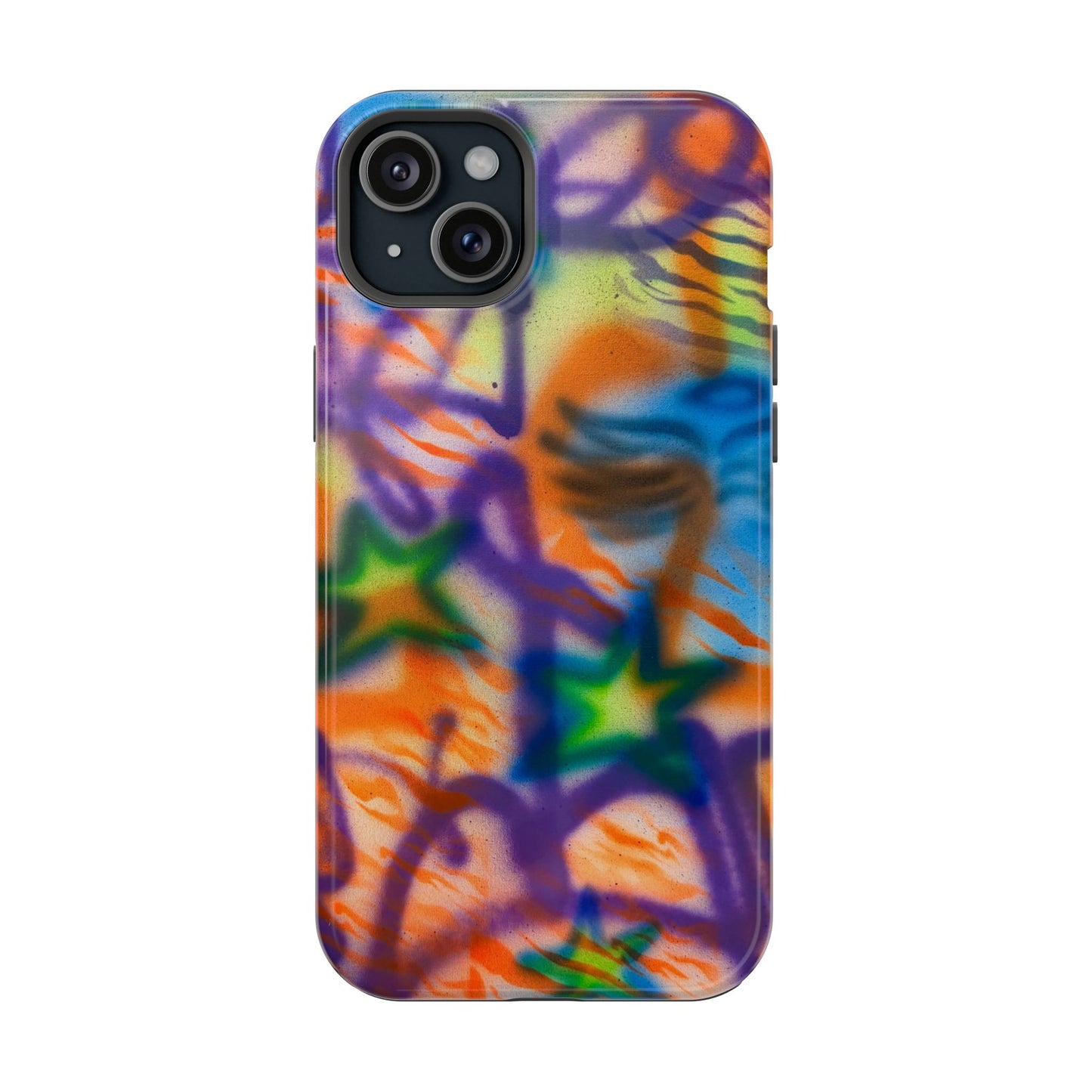 MagSafe "streetwear angel" airbrush iPhone case