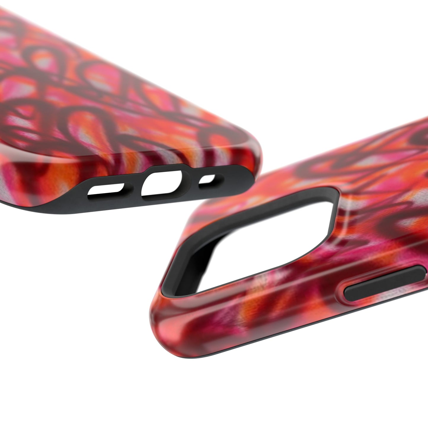 MagSafe „Graffiti Love“ Airbrush iPhone Hülle