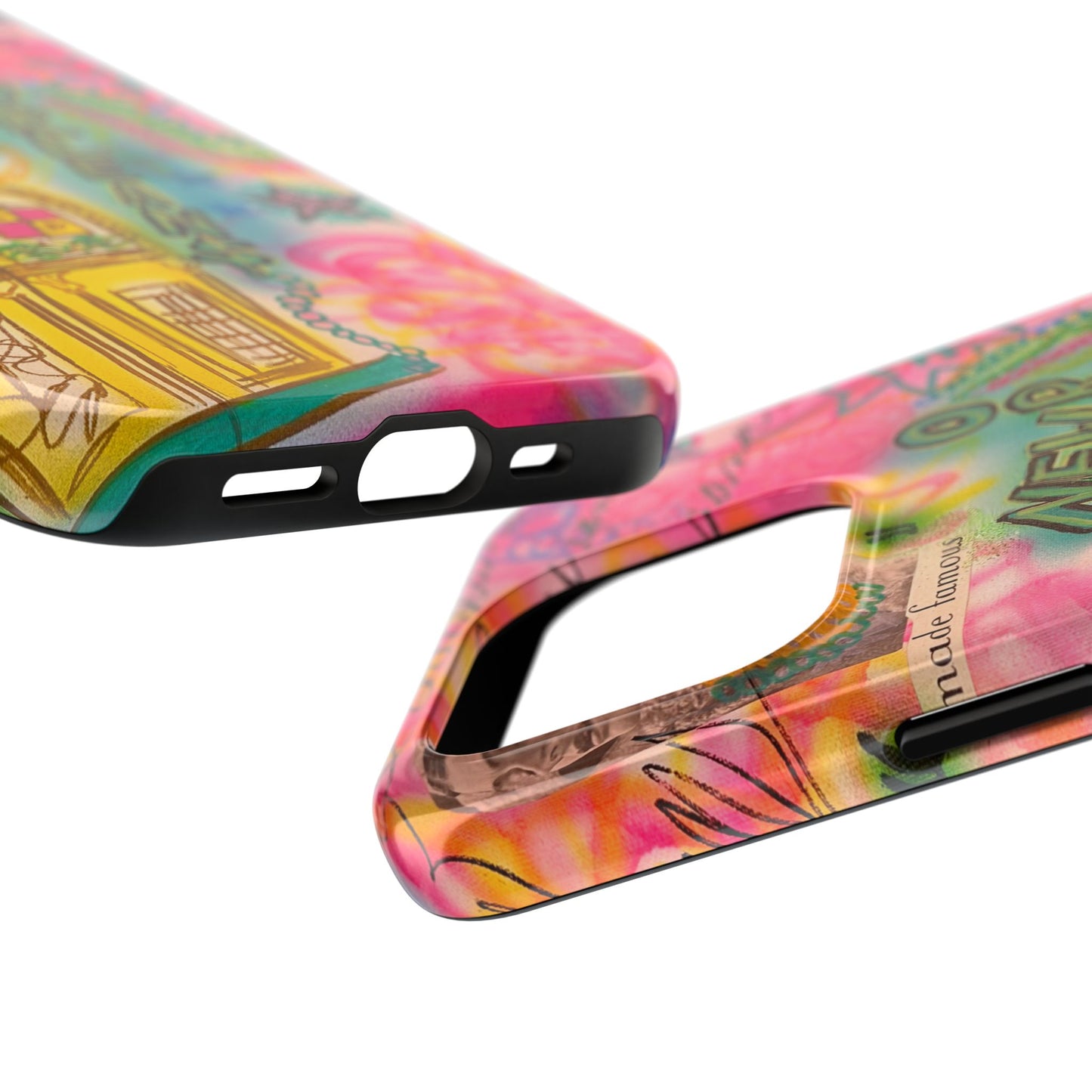 "new orleans, la" airbrush iPhone case