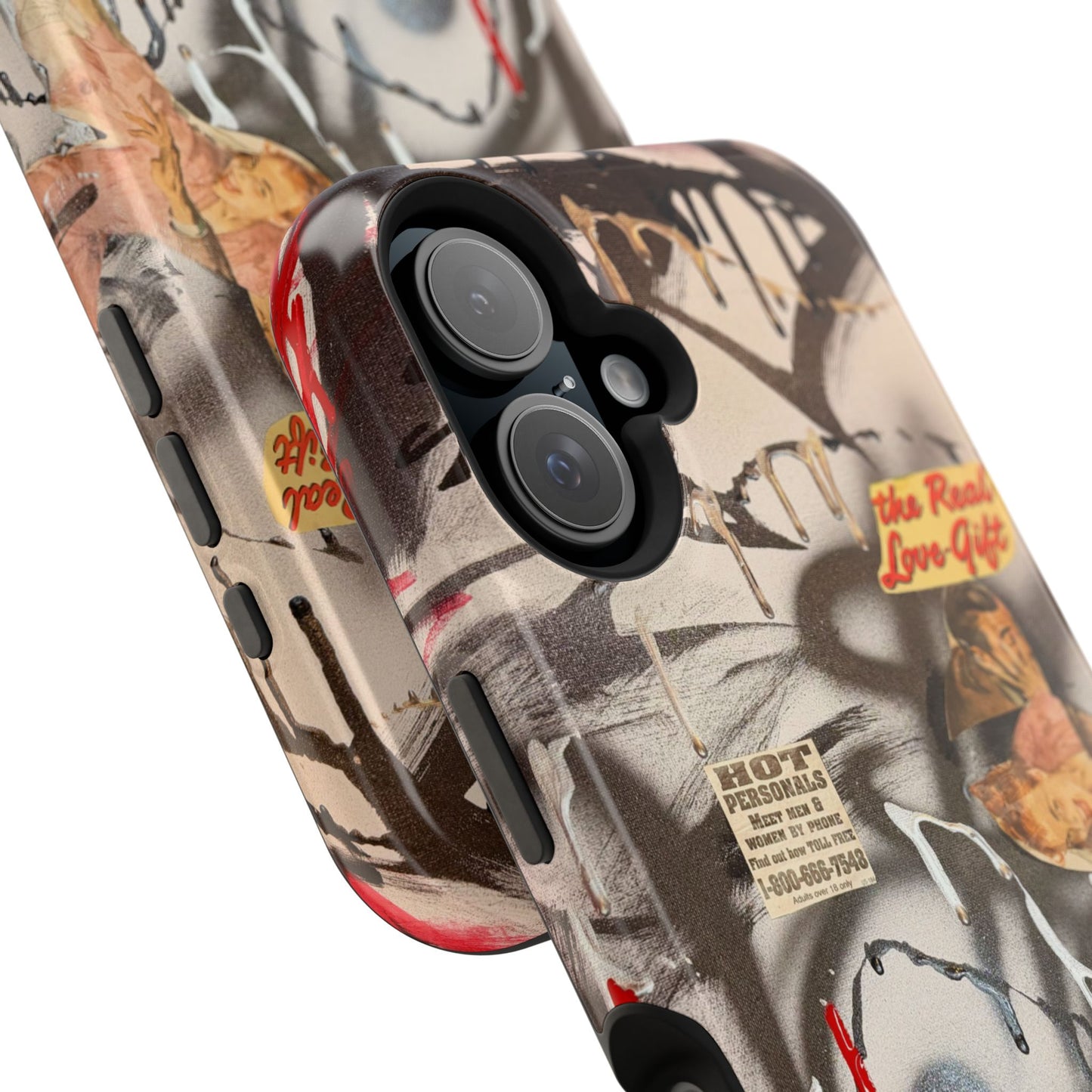 MagSafe "real love" airbrush iPhone case
