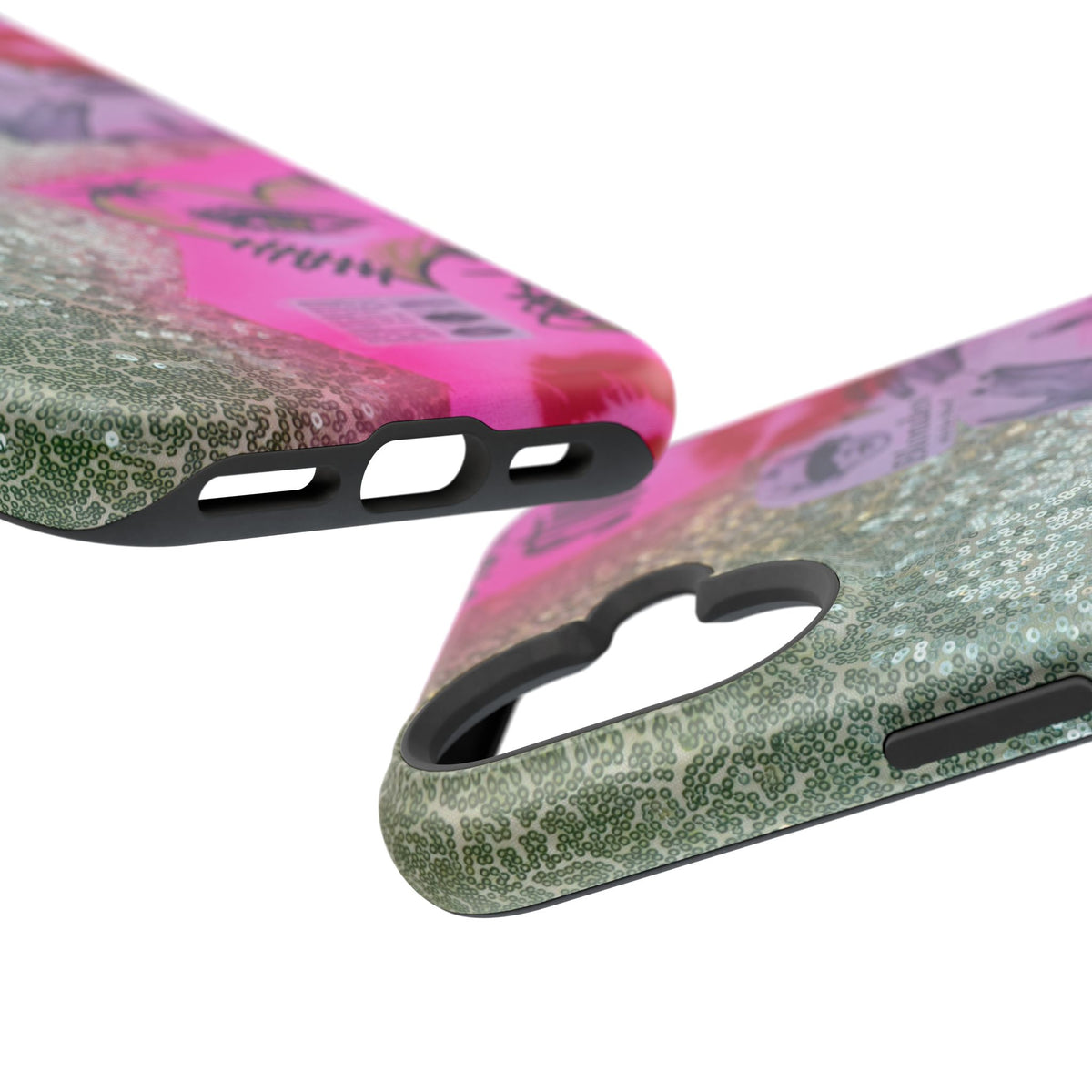 MagSafe "glitter gloss" airbrush iPhone case