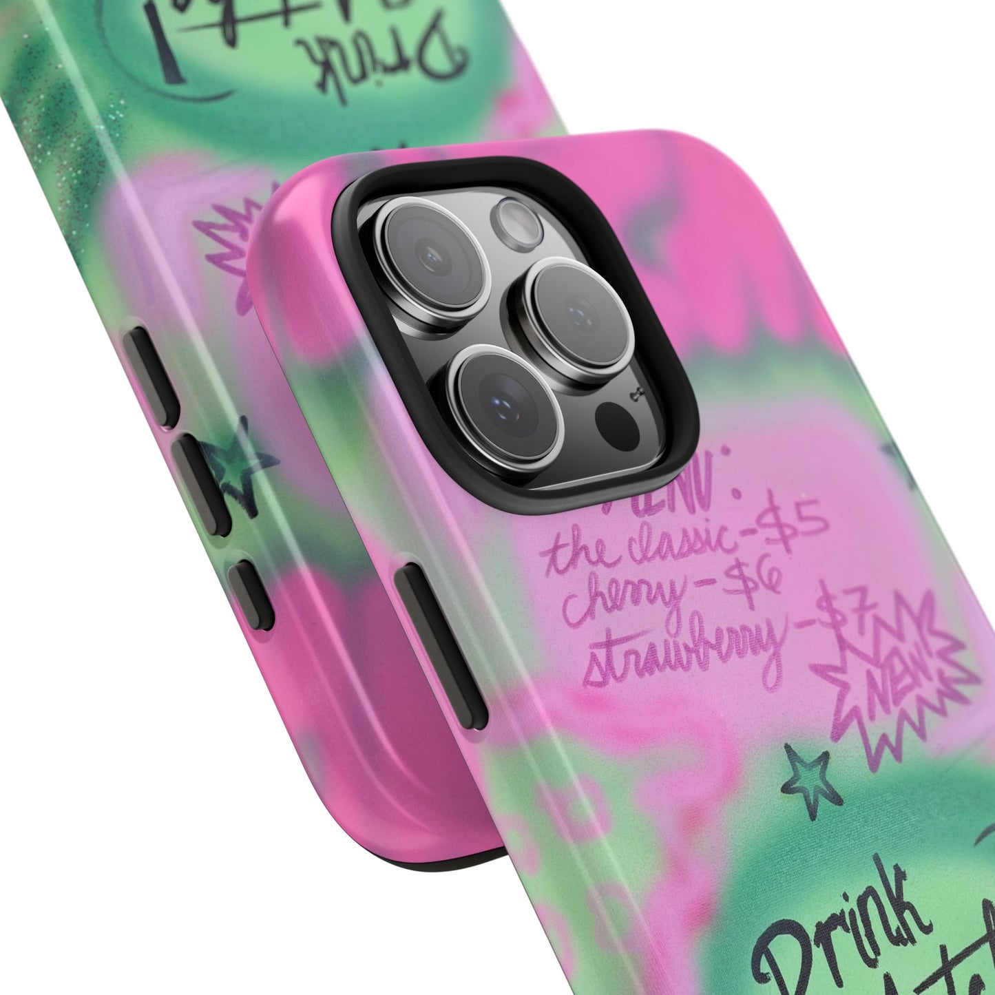 "matcha!" airbrush iPhone case