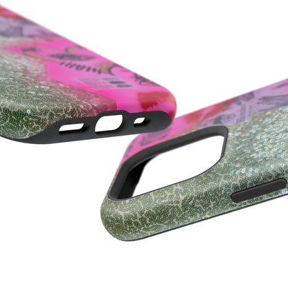 MagSafe "glitter gloss" airbrush iPhone case
