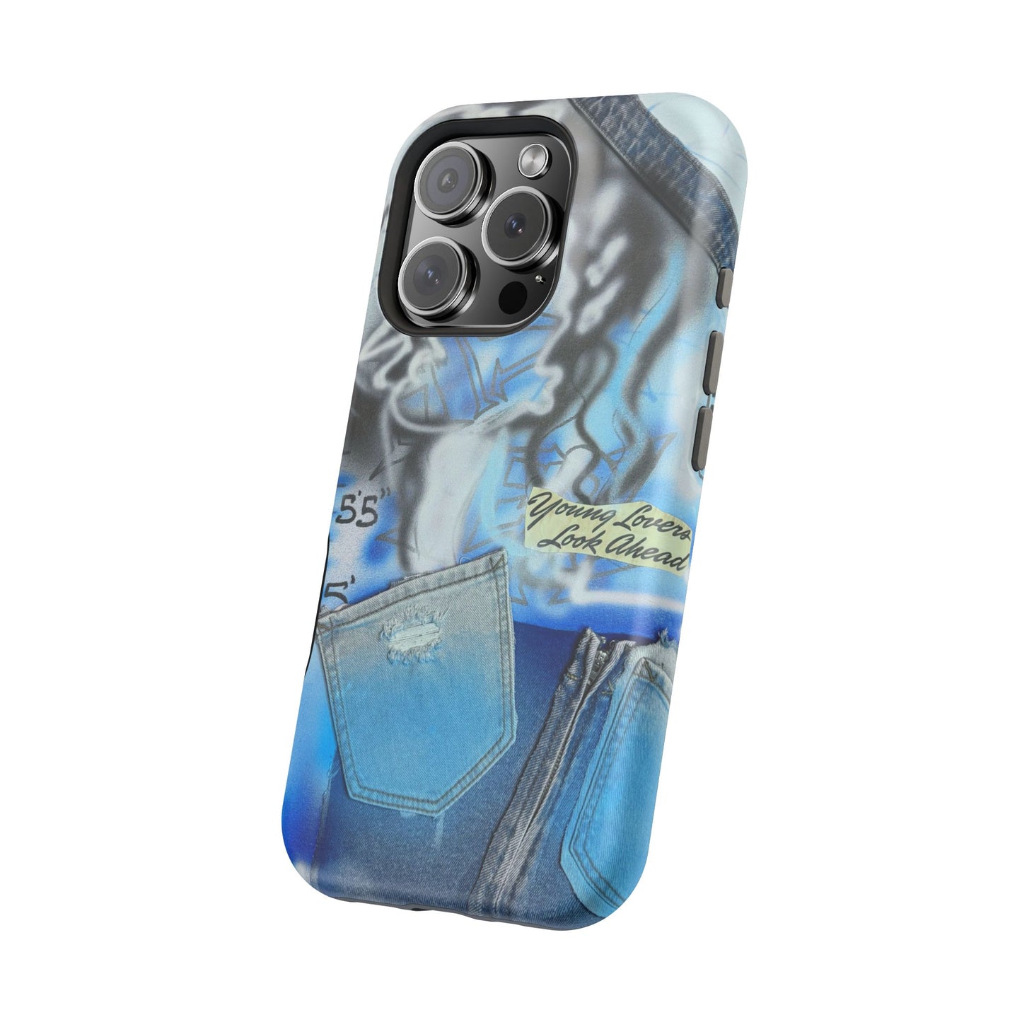 MagSafe "young lovers" airbrush iPhone case