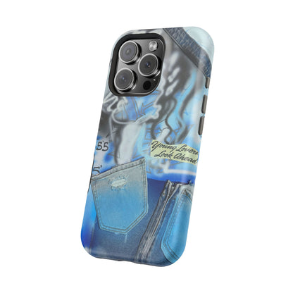 MagSafe "young lovers" airbrush iPhone case