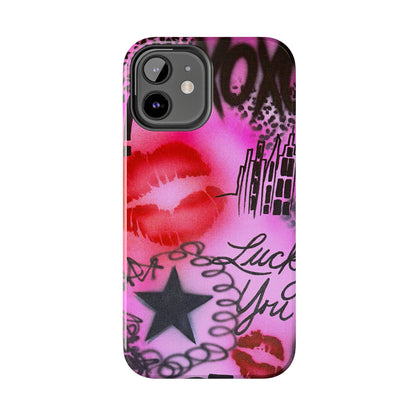 "ulterior motive" airbrush iPhone case