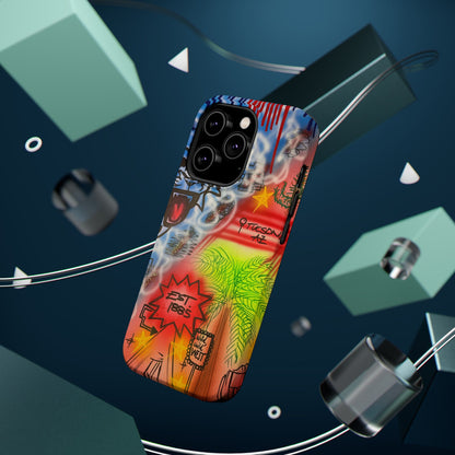 MagSafe Airbrush iPhone-Hülle „Tucson, AZ“
