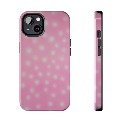 "strawberry swirl polka dots" airbrush iPhone case