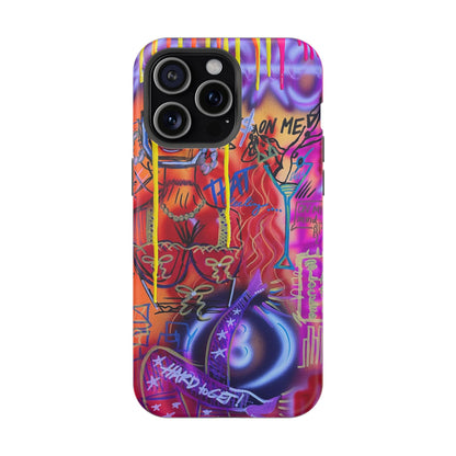 MagSafe "shots on me!" Airbrush iPhone Hülle