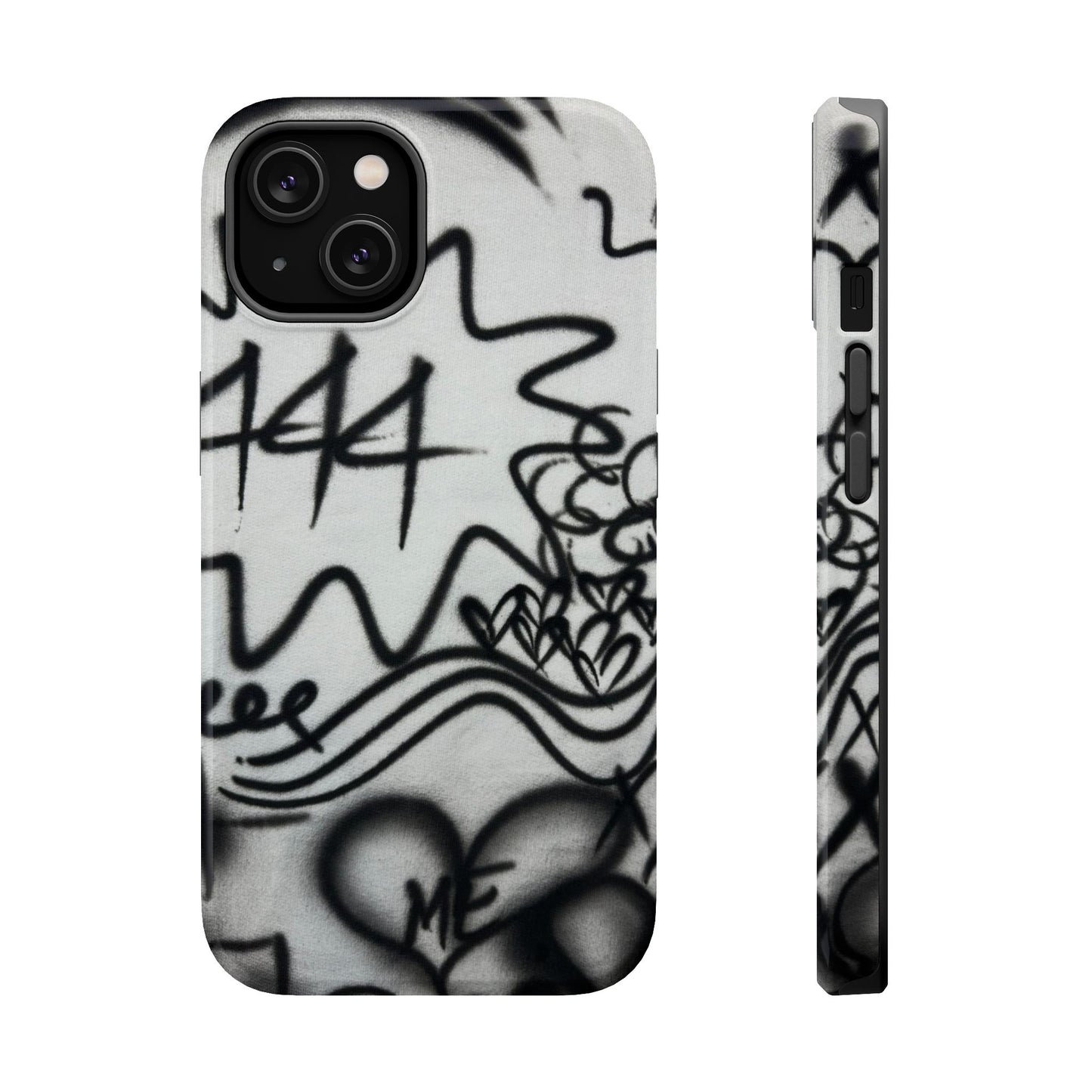 MagSafe „444“ Airbrush iPhone Hülle