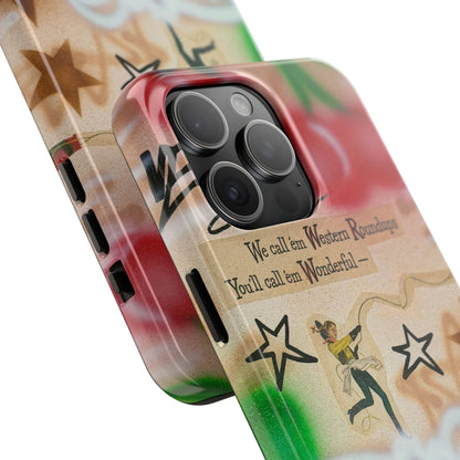 "the rodeo" airbrush iPhone case