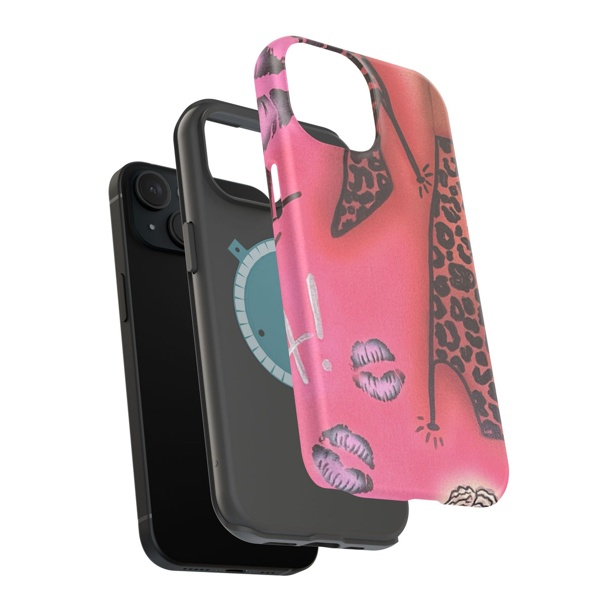 MagSafe „Cheetah Boots“ Airbrush iPhone-Hülle