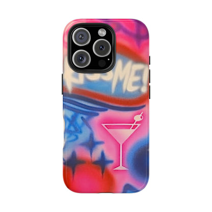 "kiss me pt. 2" airbrush iPhone case