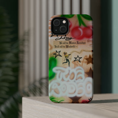 MagSafe "the rodeo" airbrush iPhone case