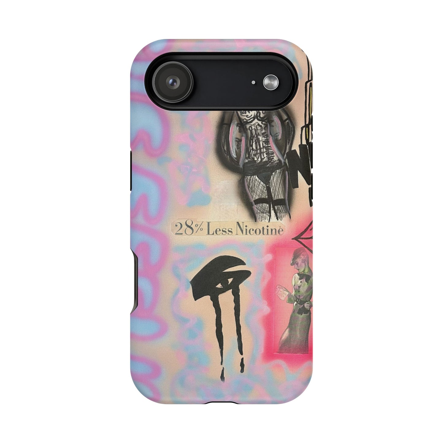 MagSafe "the feeling" airbrush iPhone case
