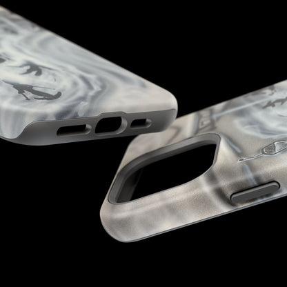 MagSafe "arctic avalanche" airbrush iPhone case