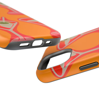 MagSafe "geschüttelt, nicht gerührt" Airbrush iPhone Hülle