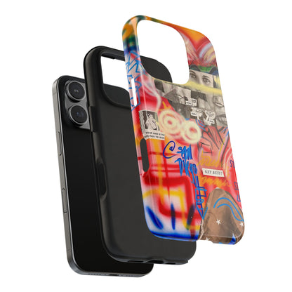 "get busy!" airbrush iPhone case