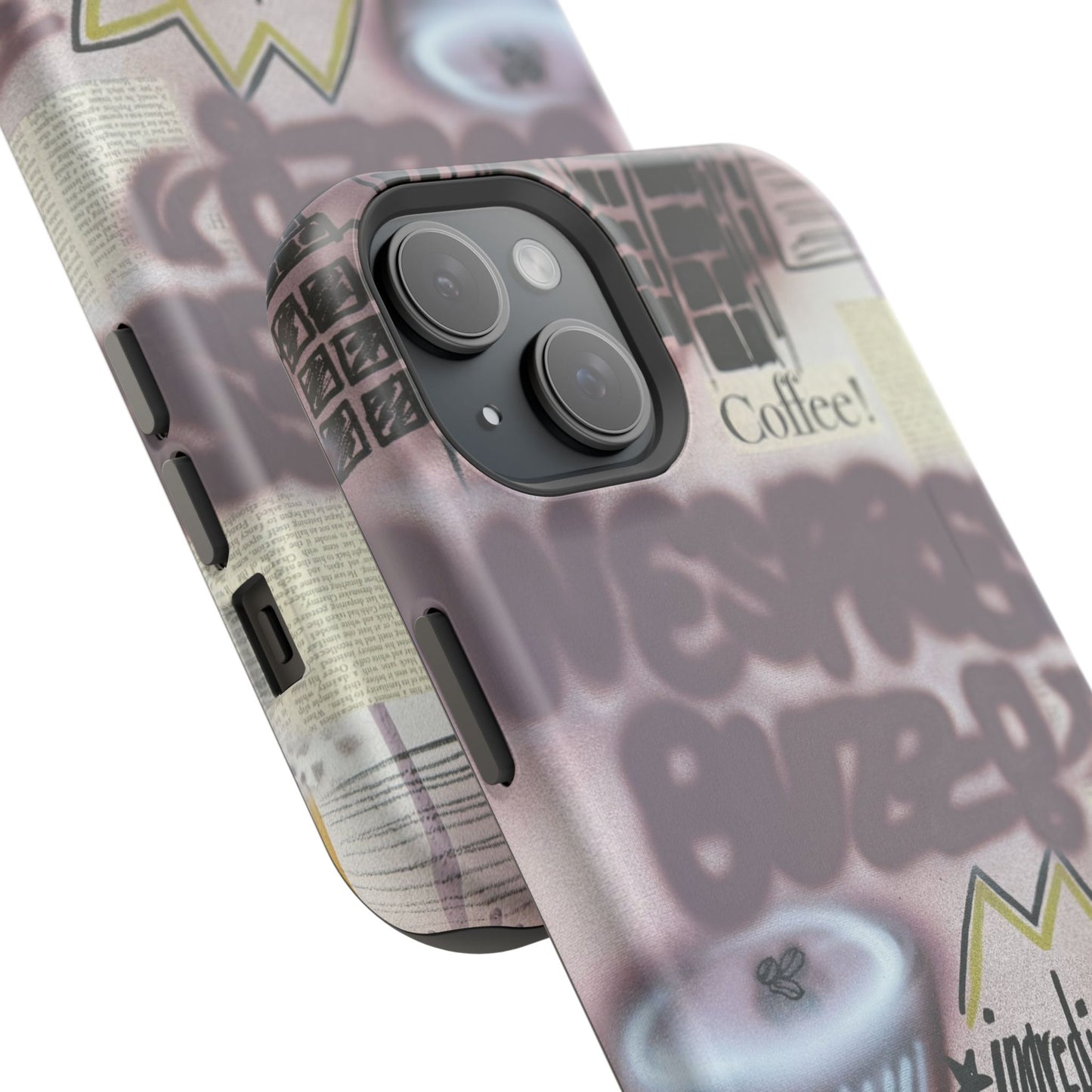 MagSafe "espresso martini" airbrush iPhone case