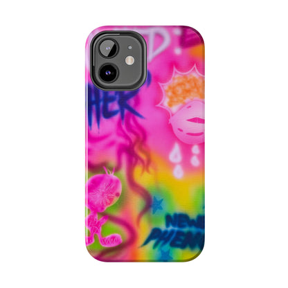 "wanted" airbrush iPhone case