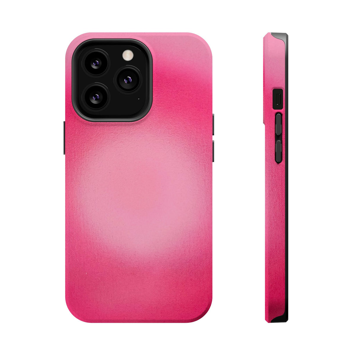 MagSafe "pinkberry" airbrush iPhone case