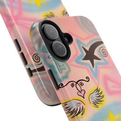 "star energy" airbrush iPhone case