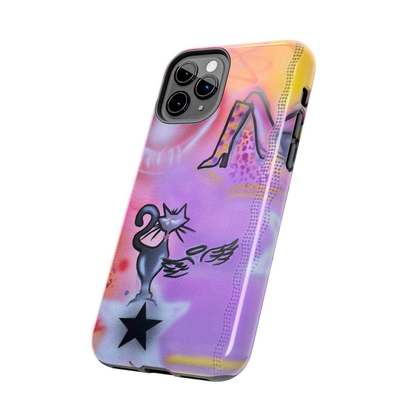 x maya cain airbrush iPhone case