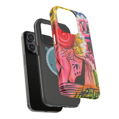 MagSafe „Lost in Paradise“ Airbrush-iPhone-Hülle