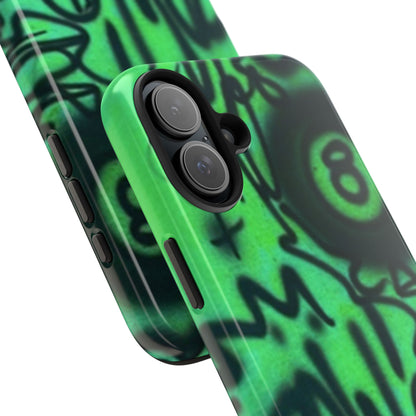"POW! "airbrush iPhone case