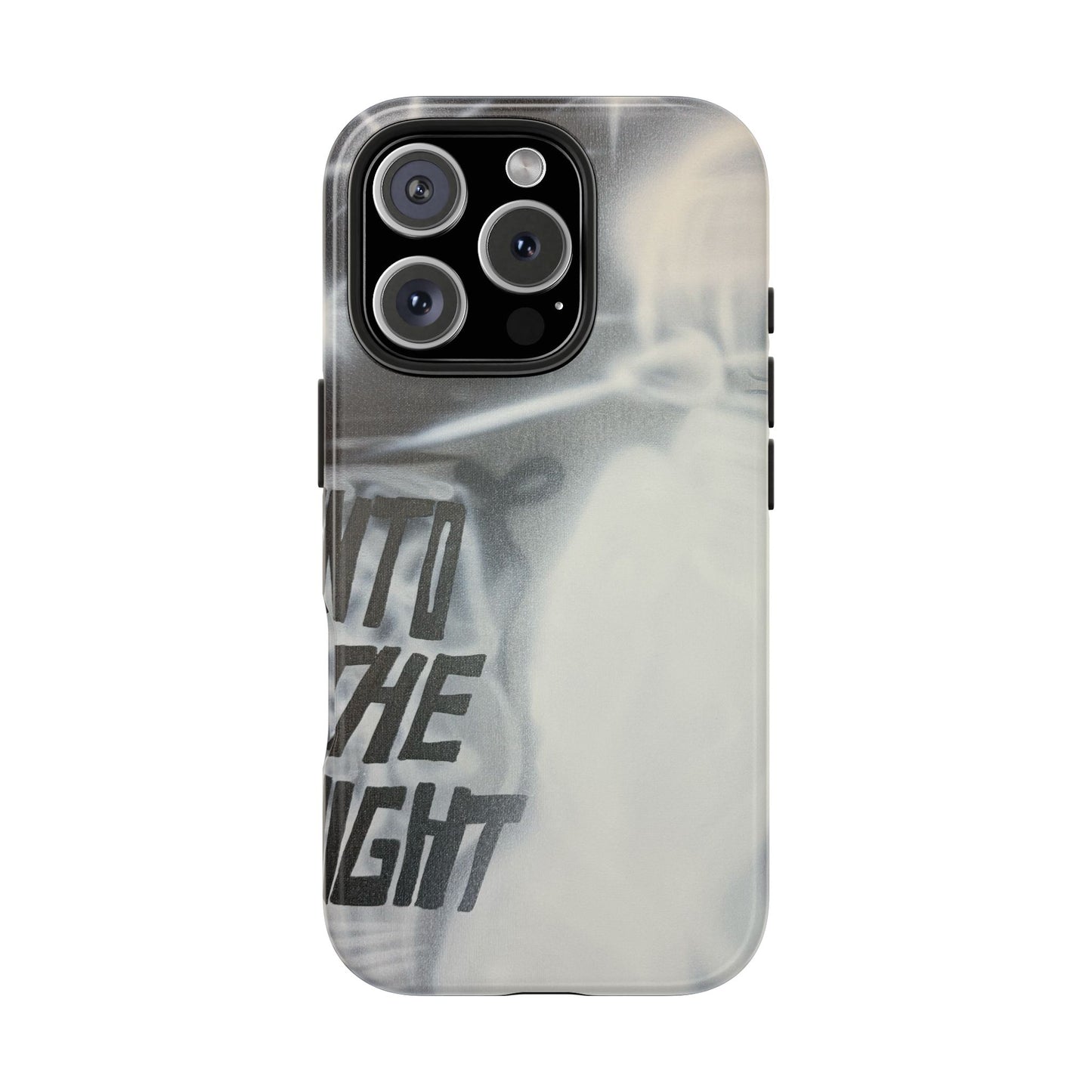"into the night" airbrush iPhone case