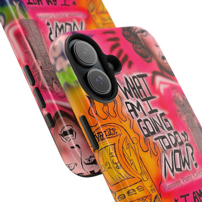 "out of luck" airbrush iPhone case