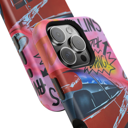 MagSafe "miami momentos" airbrush iPhone case